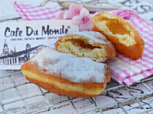 Bögrés fánk New Orleansból (Beignet fánk)